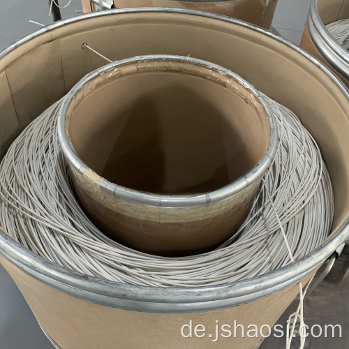 Hochtemperaturwiderstand weiße Silikon-Verstandsdraht